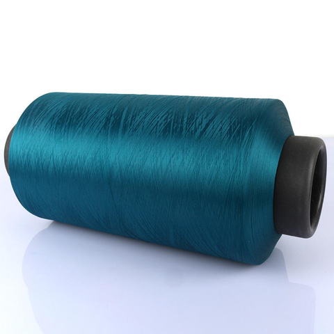 100% Dope Dyed Polyester Yarn 300d/96f DTY for Braided Webbing